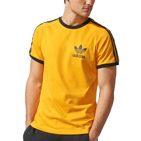 adidas t-shirt herren schwarz gold|adidas originals men's shirts.